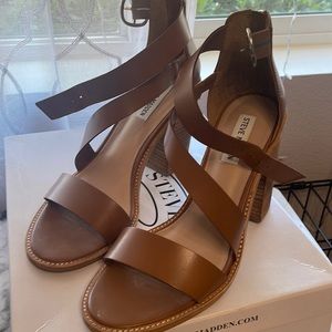 Steve Madden summer heels. Size 10. With box. Gently used.